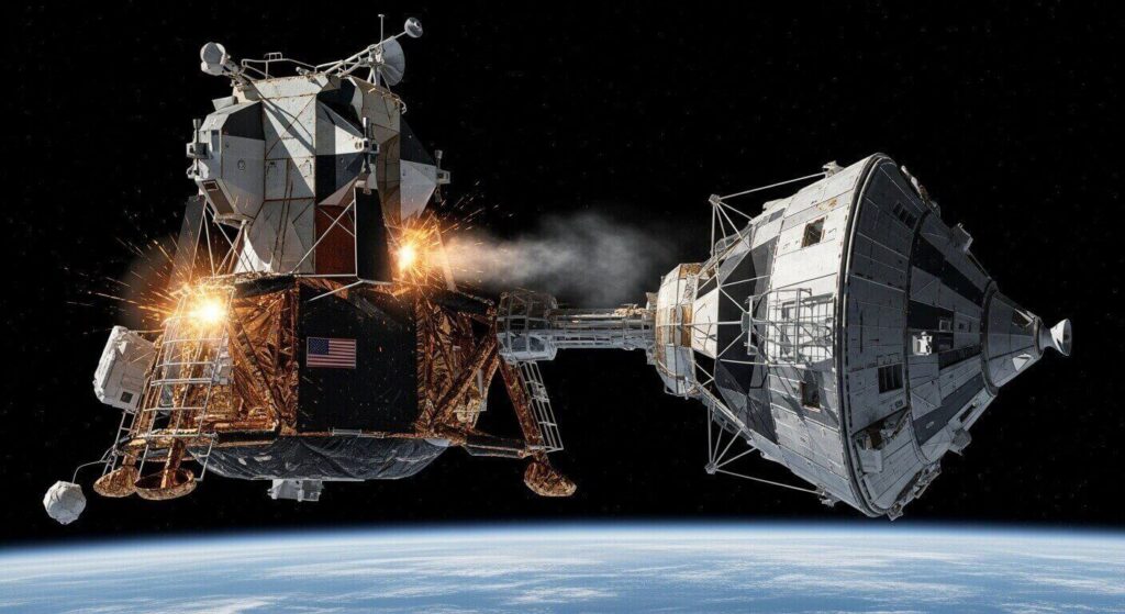 Apollo 13 accident, successful failure, Houston we've had a problem, Jim Lovell, NASA crisis management, Lunar Module lifeboat, space disaster, free-return trajectory, oxygen tank explosion, space exploration history