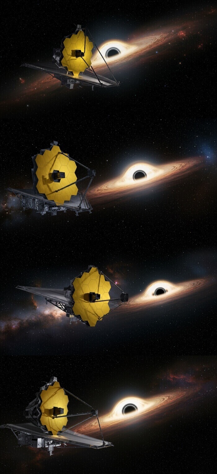 James Webb black hole, JWST black hole, Sagittarius A*, Event Horizon Telescope, EHT vs JWST, supermassive black hole, galactic center, how JWST sees black holes, infrared astronomy, M87 black hole