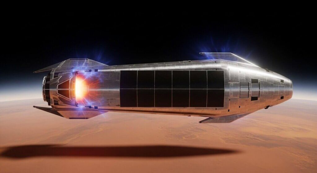 SpaceX, Starship, Mars Landing, Delta-V, ΔV, Aerodynamic Braking, Aerobraking, Space Travel, Propulsive Landing, Mars Atmosphere, Tsiolkovsky Rocket Equation