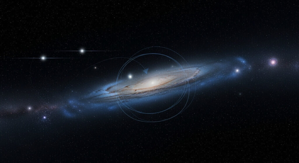 dark matter halo, dark matter, sub-halo, pulsar timing array, supermassive black hole, Milky Way galaxy, cosmology, astrophysics, Sagittarius A*, gravitational lensing