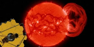 Betelgeuse supernova timeline, JWST Betelgeuse findings 2025, James Webb Space Telescope red supergiant, when will Betelgeuse explode, Betelgeuse dimming explained, star explosion impact on Earth, MIRI instrument Betelgeuse images, stellar evolution carbon burning, Orion constellation supernova.