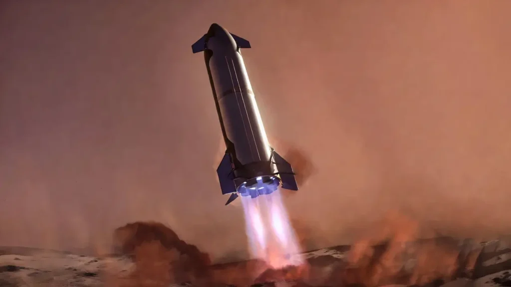 SpaceX Starship, Mars Landing Sequence, Raptor Engine, Engine Ignition, Final Descent, Propulsive Landing, Mars Exploration, Aerobraking, Landing Flip Maneuver, Space Technology, Elon Musk Mars, Starship Technical Analysis