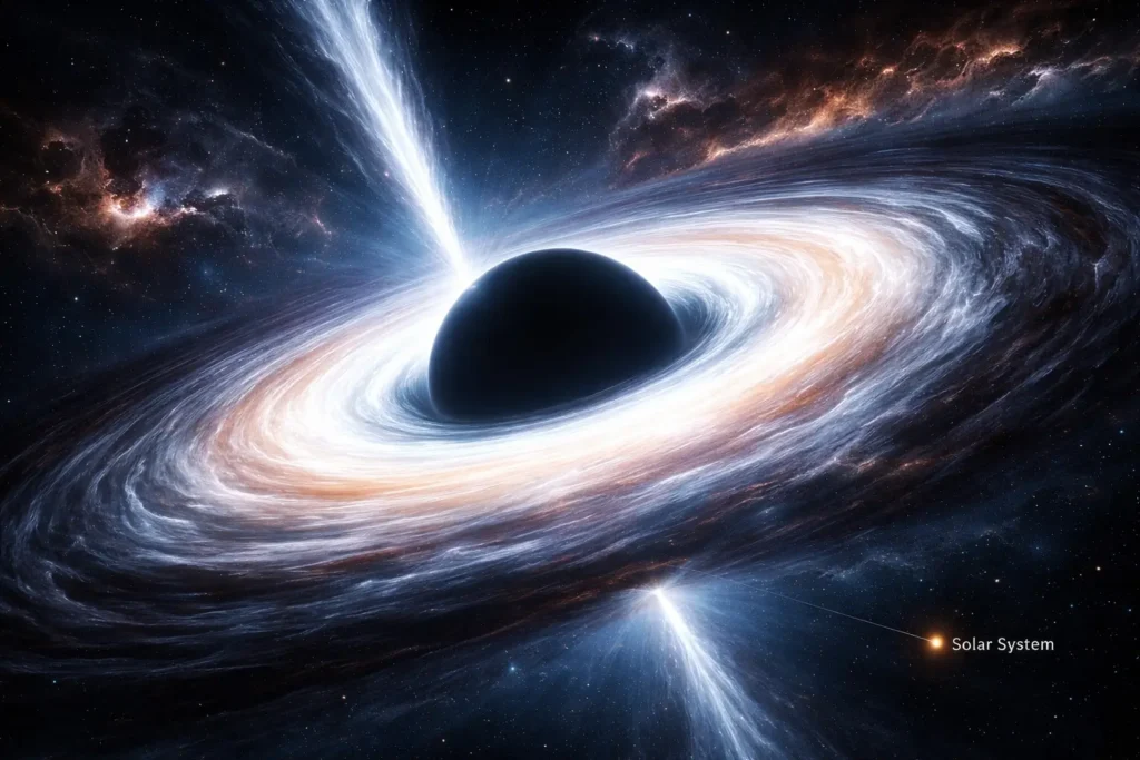 TON 618, Ultramassive Black Hole, Quasar, 66 Billion Solar Masses, Astrophysics, NASA, Event Horizon, Schwarzschild Radius, Shemmer et al 2004, Cosmology, Space Exploration, Largest Black Hole