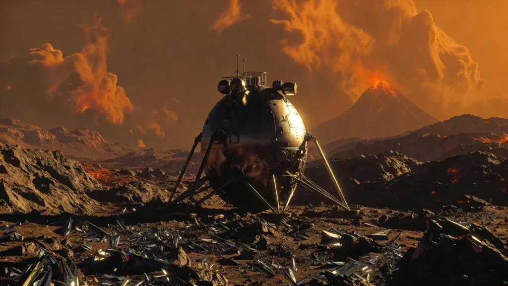 Venera Project, Soviet Space Program, Venus Exploration, Venera 13, Runaway Greenhouse Effect, Extraterrestrial Sound Recording, Space Race History, Planetary Geology, Titanium Lander Architecture, Venus Surface Temperature